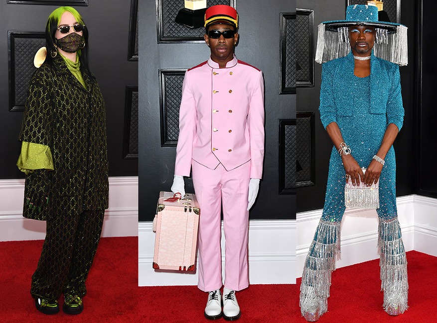 Grammys trend round up - Billie Eilish, Tyler the Creator, Billy Porter